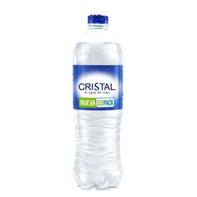 Botella de agua (con gas y sin gas 600ml)